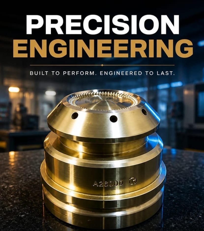 Pieza de ingeniería de precisión CNC